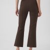 High Rise Ponte Crop Kick Pants