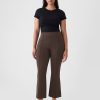 High Rise Ponte Crop Kick Pants