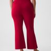 High Rise Ponte Crop Kick Pants