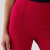 High Rise Ponte Crop Kick Pants