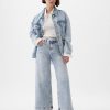 High Rise Stride Wide-Leg Ankle Jeans High Rise Stride Wide-Leg Ankle Jeans