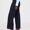 High Rise Stride Wide-Leg Ankle Khakis