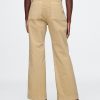 High Rise Stride Wide-Leg Ankle Khakis