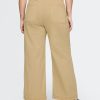 High Rise Stride Wide-Leg Ankle Khakis