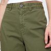 High Rise Stride Wide-Leg Ankle Khakis