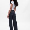High Rise Stride Wide-Leg Jeans