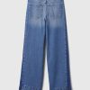 High Rise Stride Wide-Leg Jeans