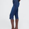 High Rise True Skinny Capri Jeans