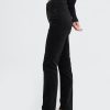 High Rise Velvet '90s Straight Pants