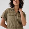 Khaki Utility Jumpsuit