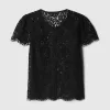 Lace Cap Sleeve Top