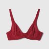 Lace Unlined Semi-Demi Bra