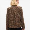 Leopard Denim Chore Jacket