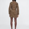 Leopard Denim Mini Dress