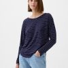 Linen-Blend Boatneck T-Shirt Linen-Blend Boatneck T-Shirt