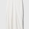 Linen-Blend Maxi Skirt