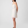 Linen-Blend Mini Dress