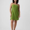 Linen-Blend Mini Dress Linen-Blend Mini Dress
