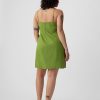 Linen-Blend Mini Dress Linen-Blend Mini Dress