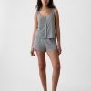 Linen-Blend PJ Shorts