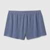 Linen-Blend PJ Shorts