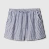 Linen-Blend PJ Shorts