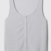 Linen-Blend PJ Tank Top