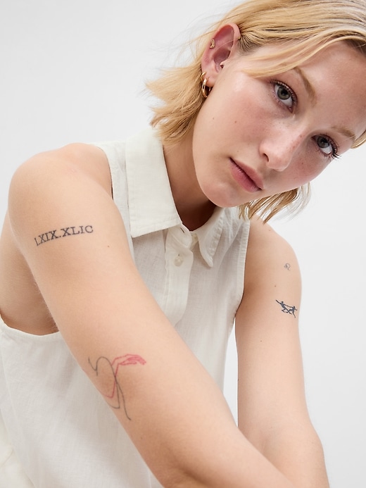 Linen-Blend Shirt Linen-Blend Shirt