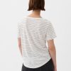 Linen-Blend T-Shirt Linen-Blend T-Shirt