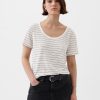 Linen-Blend T-Shirt Linen-Blend T-Shirt