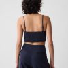 Linen-Cotton Cropped Tube Top Linen-Cotton Cropped Tube Top