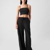 Linen-Cotton Cropped Tube Top Linen-Cotton Cropped Tube Top