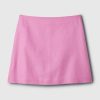 Linen-Cotton Mini Skirt Linen-Cotton Mini Skirt