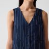 Linen-Cotton Vest