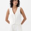 Linen-Cotton Vest