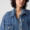 Longline Icon Denim Jacket