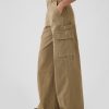 Low Rise Cargo Baggy Khakis