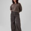 Low Rise Cargo Baggy Khakis