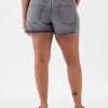Low Rise Stride Denim Shorts
