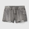 Low Rise Stride Denim Shorts