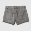 Low Rise Stride Denim Shorts