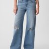 Low Rise Stride Wide-Leg Jeans Low Rise Stride Wide-Leg Jeans