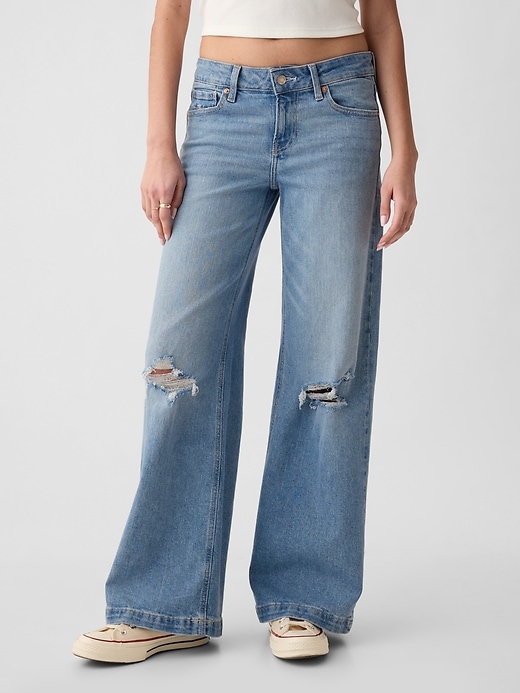Low Rise Stride Wide-Leg Jeans Low Rise Stride Wide-Leg Jeans