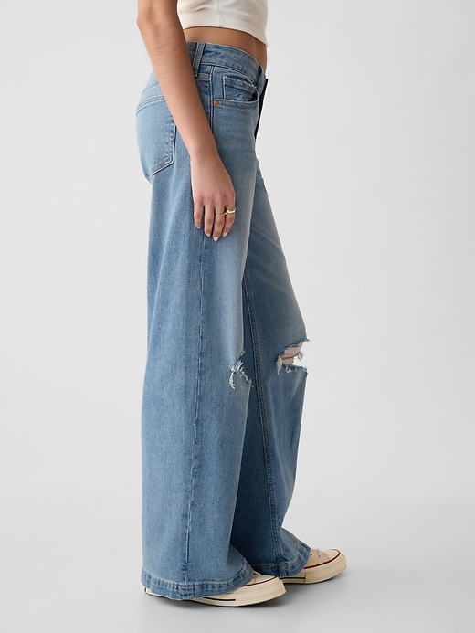 Low Rise Stride Wide-Leg Jeans Low Rise Stride Wide-Leg Jeans