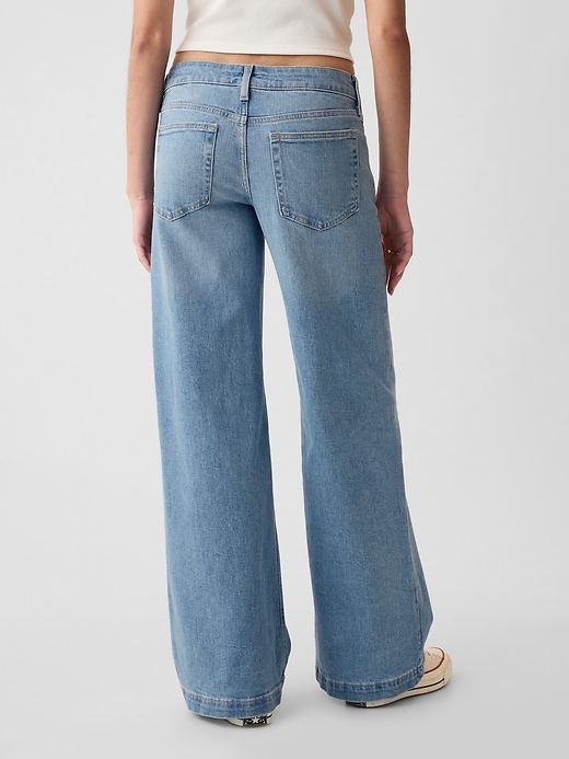 Low Rise Stride Wide-Leg Jeans Low Rise Stride Wide-Leg Jeans