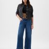 Low Rise Stride Wide-Leg Jeans