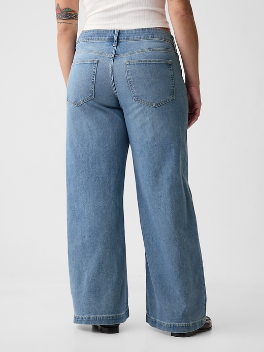 Low Rise Stride Wide-Leg Jeans Low Rise Stride Wide-Leg Jeans