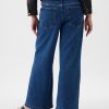 Low Rise Stride Wide-Leg Jeans