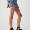 Low Rise Y2K Cargo Denim Shorts