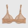 Mesh Semi-Demi Bra